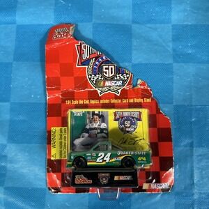 NASCAR 1998 ‎ 50th anniversary Jack Sprague #24 Quaker State With Trading Card